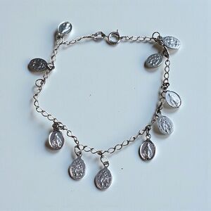 Silver Charm Bracelet
